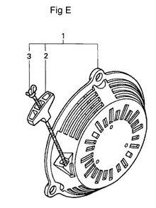 Fig-5 Diagram and Parts List for GC160A Type QEA Honda Engine