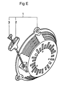 Fig-5 Diagram and Parts List for GC160A Type QHAJ Honda Engine