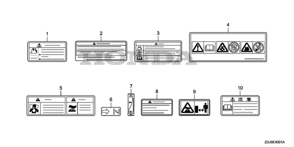 Other Parts (2) Diagram and Parts List for GXR120UT (Type QXBR)(GCCDT-2000001-9999999) Honda Engine