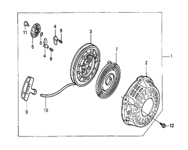 Part Location Diagram of 30500-ZE1-063 Honda Coil Assembly, Ignition