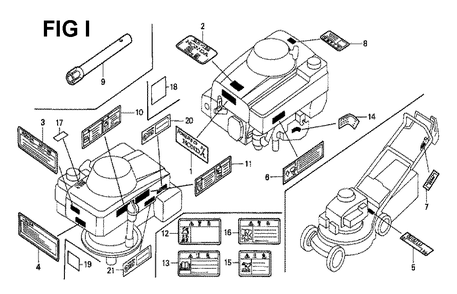 Fig-13 Diagram and Parts List for GXV160 Type SFCA Honda Engine
