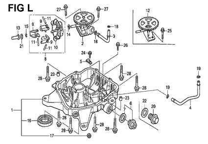 Part Location Diagram of 11300-Z0A-830 Toro OIL PAN Assembly
