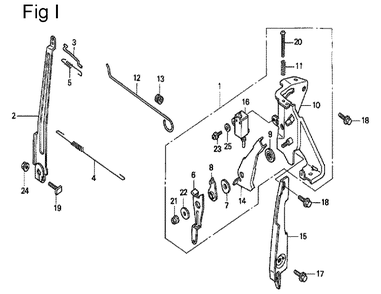 Part Location Diagram of 16561-ZL8-800 Honda Spring, Governor