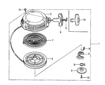 Fig-0 Diagram and Parts List for GXV120 Type P Honda Engine