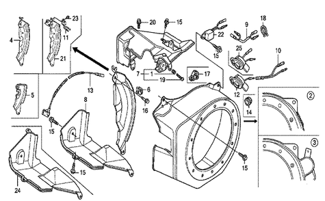 Fig-0 Diagram and Parts List for GX200 Type NTU Honda Engine