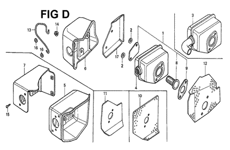 Fig-1 Diagram and Parts List for GXV160 Type N1 Honda Engine