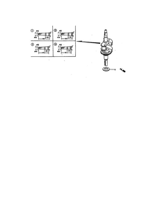 Part Location Diagram of 13310-ZM0-600 Honda Crankshaft