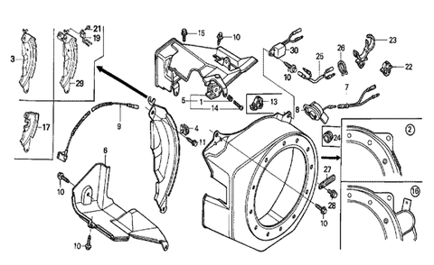 Fig-0 Diagram and Parts List for GX200 NTU-Seri-10-1899999 Honda Engine
