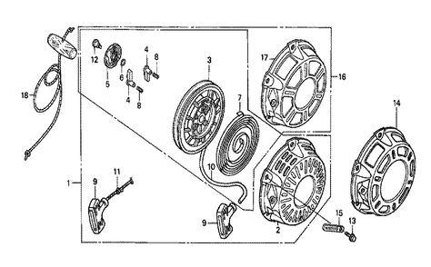 Fig-0 Diagram and Parts List for GX160K1 (SWX2)(61-8669999) Honda Engine