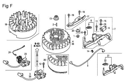 Part Location Diagram of 32195-ZM0-800 Lawn Boy Wire-Switch, Stop