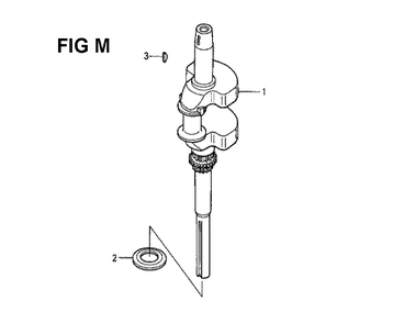 Fig-9 Diagram and Parts List for GXV530 Type JXA3 Honda Engine