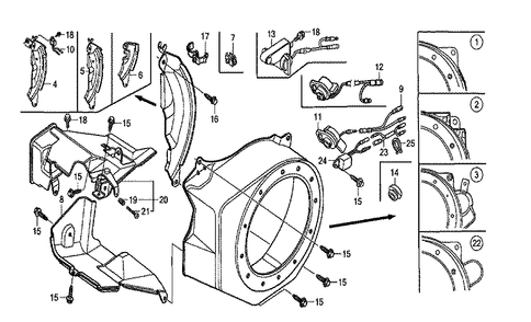 Fig-0 Diagram and Parts List for GX160UT1 Type VGE5 Honda Engine