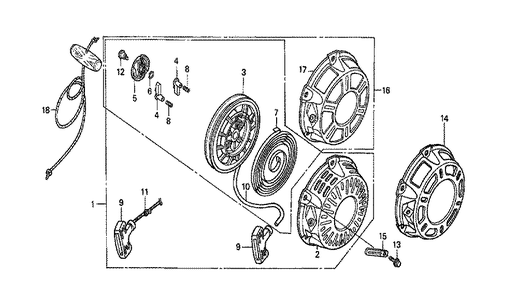 Fig-0 Diagram and Parts List for GX160K1 (SD)(20-8669999) Honda Engine