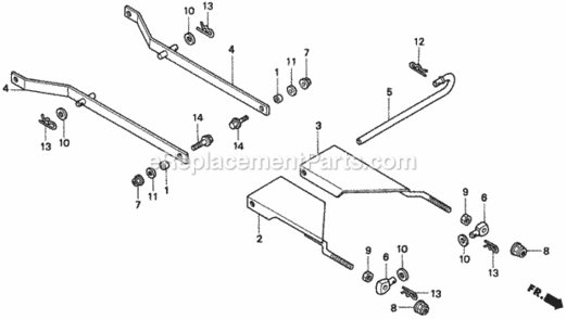 Part Location Diagram of 90380-SB2-003 Honda Nut, Self-Lock