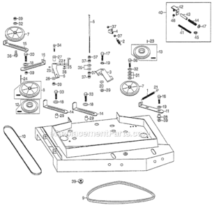 Part Location Diagram of 76237-VE4-003 Honda Guide A, Belt