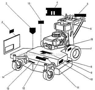 Part Location Diagram of 87010-VE4-000 Honda Mark Kit