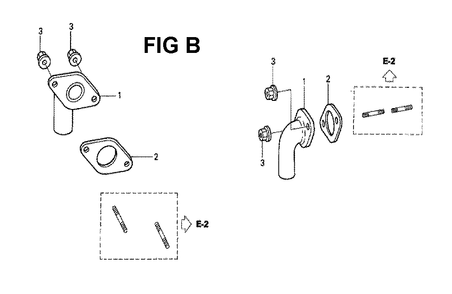 Fig-12 Diagram and Parts List for GXV530 Type EXA1 Honda Engine