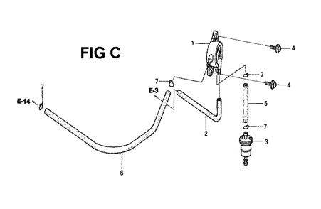 Fig-11 Diagram and Parts List for GXV530 Type EXA2 Honda Engine