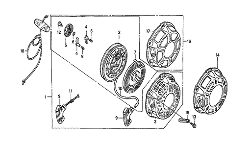 Fig-0 Diagram and Parts List for GX160K1 (WME2)(20-8669999) Honda Engine