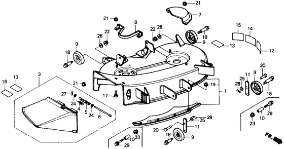 Part Location Diagram of 76285-758-L02 Honda Arm, Roller (12mm)