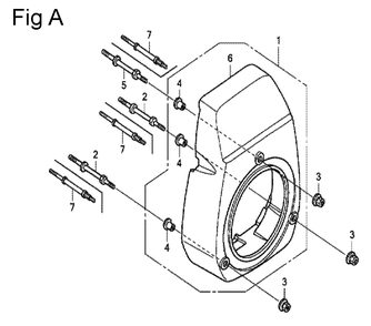 Fig-1 Diagram and Parts List for GC135 Type PHU Honda Engine