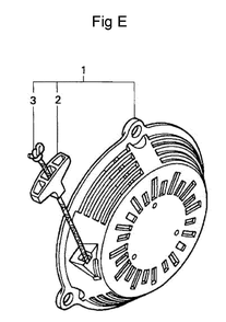 Fig-5 Diagram and Parts List for GC160 Type VHA Honda Engine