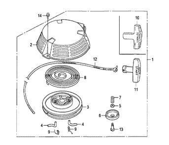 Fig-0 Diagram and Parts List for GXV160UH2 Type N1 Honda Engine