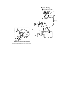 Control Diagram and Parts List for GCV-530-EXA2  Honda Engine