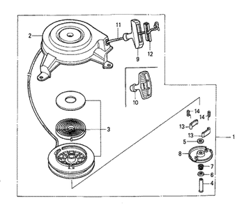Fig-0 Diagram and Parts List for GXV140 Type A1 Honda Engine