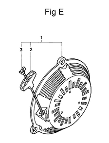 Fig-5 Diagram and Parts List for GC160 Type QHA Honda Engine