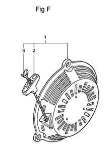 Fig-6 Diagram and Parts List for GC160LA Type QHA Honda Engine