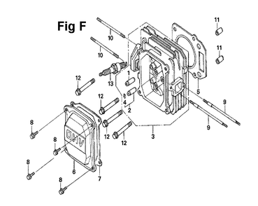Fig-2 Diagram and Parts List for GXV160UA1 Type A1T Honda Engine