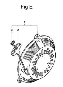 Fig-5 Diagram and Parts List for GC160 Type QHA2 Honda Engine