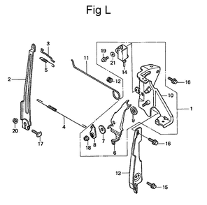 Fig-12 Diagram and Parts List for GC160 Type PHA Honda Engine