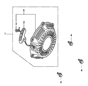 Fig-0 Diagram and Parts List for GX100U Type SA2 Honda Engine
