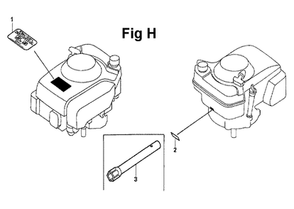 Fig-11 Diagram and Parts List for GXV160A1 Type N1AH Honda Engine