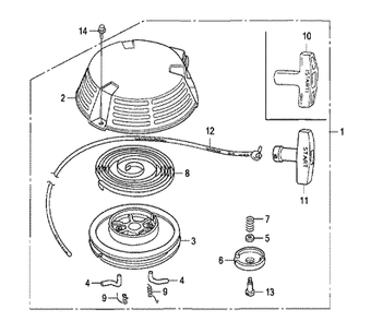 Fig-0 Diagram and Parts List for GXV160UH2 Type SFL Honda Engine