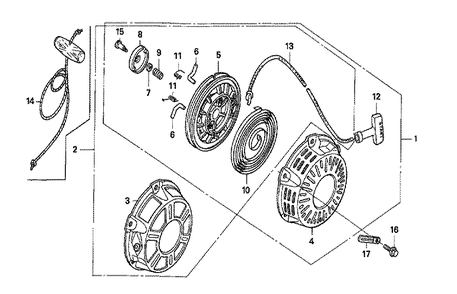 Fig-0 Diagram and Parts List for GX160K1 Type VSD Honda Engine