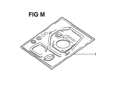 Fig-10 Diagram and Parts List for GXV160 Type N5 Honda Engine