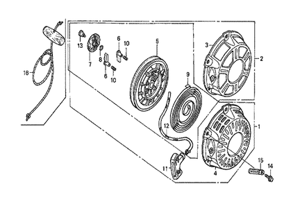 Fig-0 Diagram and Parts List for GX160K1 (SSX2)(86-9099999) Honda Engine