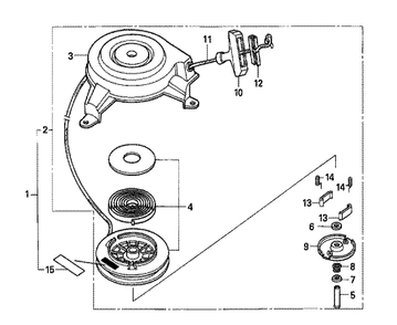 Fig-0 Diagram and Parts List for GXV160UA1 Type A1T Honda Engine