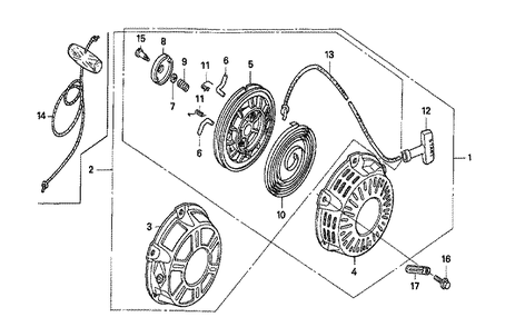 Fig-0 Diagram and Parts List for GX160K1 Type NJ Honda Engine