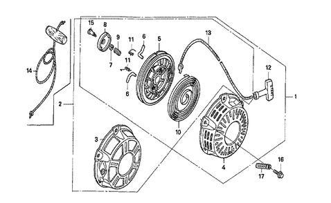 Fig-0 Diagram and Parts List for GX160K1 Type SD Honda Engine