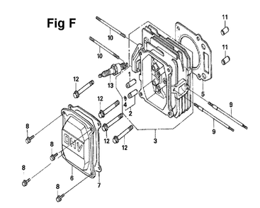 Fig-5 Diagram and Parts List for GXV160A1 Type A1T Honda Engine