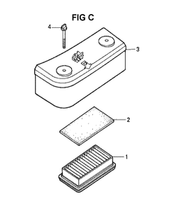Fig-7 Diagram and Parts List for GXV140 Type N1GA Honda Engine