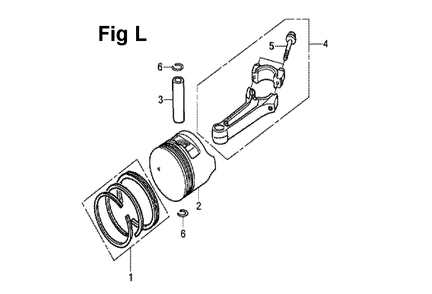 Fig-13 Diagram and Parts List for GXV160UH2 Type N5M Honda Engine
