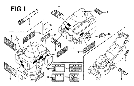 Fig-7 Diagram and Parts List for GXV160 Type N4 Honda Engine