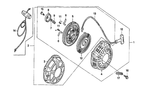 Fig-0 Diagram and Parts List for GX160K1 Type WMB0 Honda Engine