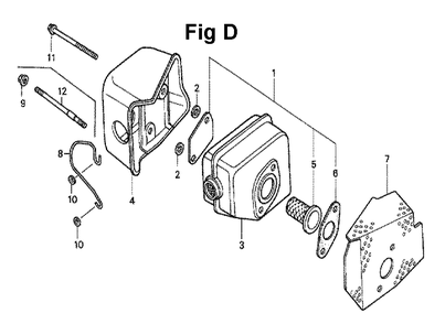 Part Location Diagram of 18310-ZG9-M11 Honda MUFFLER