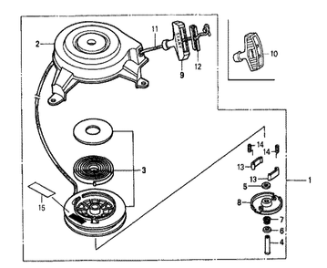 Fig-0 Diagram and Parts List for GXV160K1 Type SFY2 Honda Engine